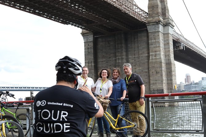 Guided Bike Tour of Lower Manhattan and Brooklyn Bridge - Crossing the Brooklyn Bridge