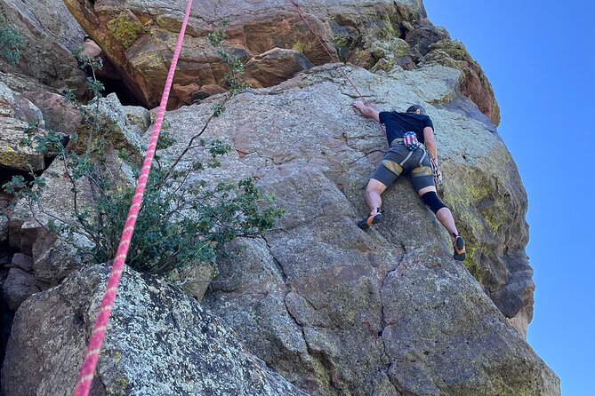 Guided Cliff Rappelling and Climbing Above Horsetooth Reservoir - Included Gear and Provisions