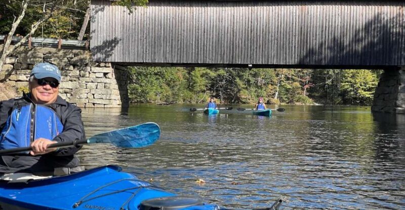 Guided Covered Bridge Kayak Tour, Southern Maine - Key Points