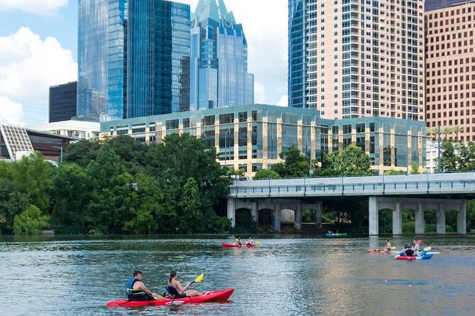 Guided Downtown to Barton Springs Kayak Tour - Learning About Austin