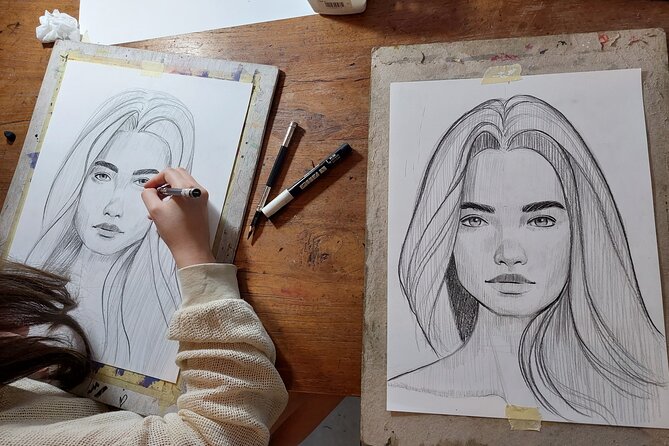 Guided Drawing & Painting Class Near Canggu - Included in the Class
