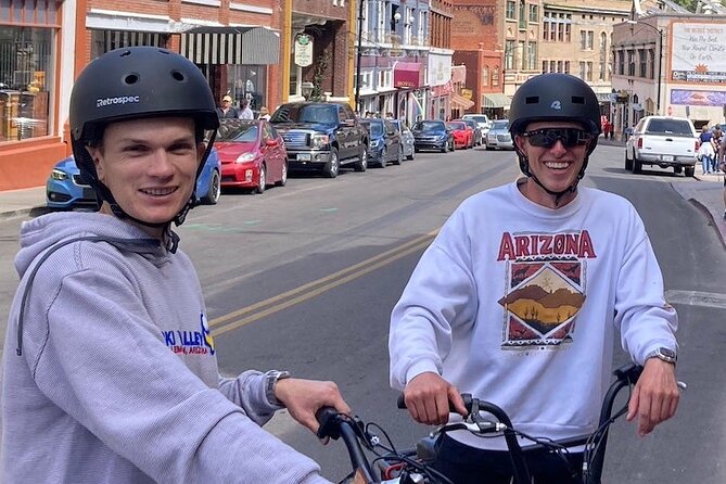 Guided E-Bike Tour of Bisbee, Arizona - Discovering Bisbees Unique Architecture