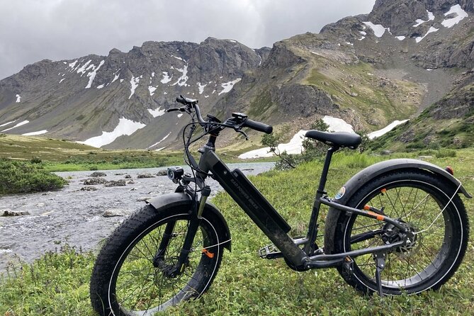 Guided EBike Powerline Pass Trail E Bike Anchorage Girdwood - Meeting and Pickup