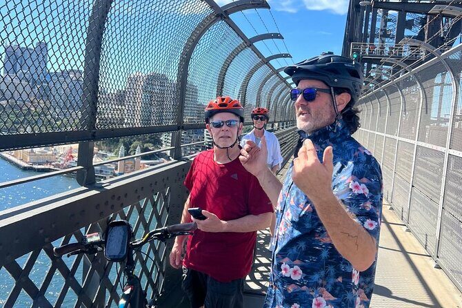 Guided Electric Bike Tour of Sydney with Bluetooth helmets - Price and Value
