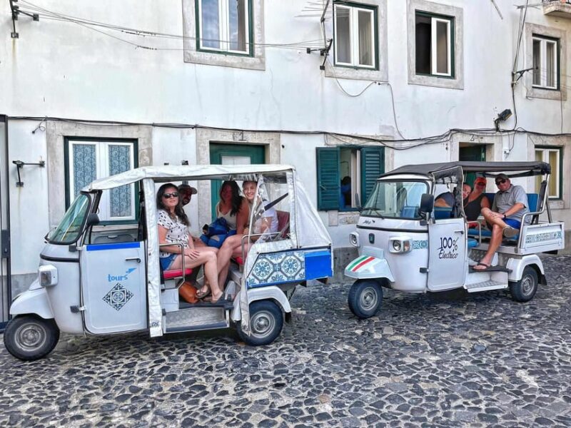 Guided Electric Piaggio Tuk-Tuk Tour of Historic Lisbon - Personalized Experience