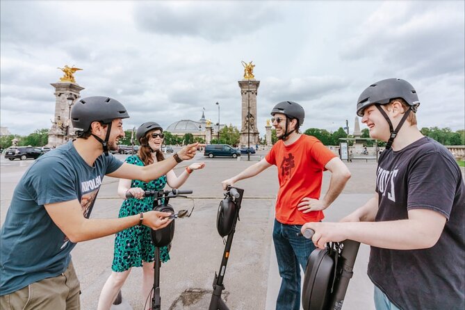 Guided Electric Scooter Tour of Paris - Tour Accessibility Information