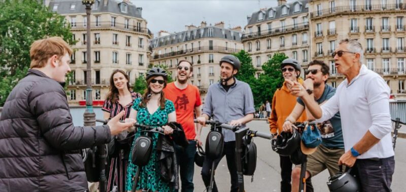 Guided Electric Scooter Tour of Paris - Included Experiences