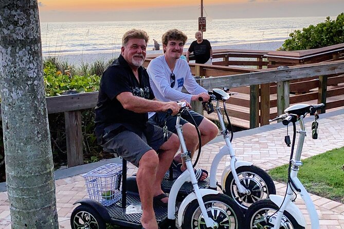 Guided Electric Trike Tour - Downtown Naples Florida - Experiencing the Electric Trike