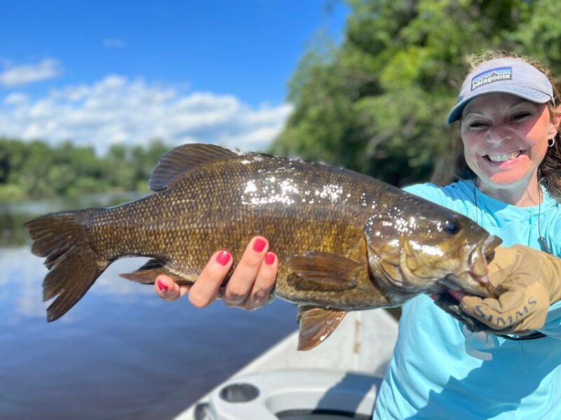 GUIDED FISHING: Smallmouth Bass Drift Boat Float Trip - Fishing Experience and Instruction