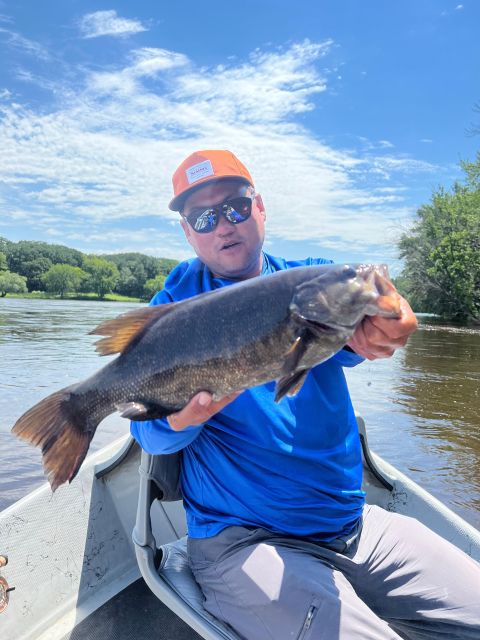 GUIDED FISHING: Smallmouth Bass Drift Boat Float Trip - Wildlife and Scenic Views