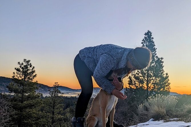 Guided Hiking Tour in Big Bear With Sunset Champagne Toast on Private Dock - Sunset on Private Dock