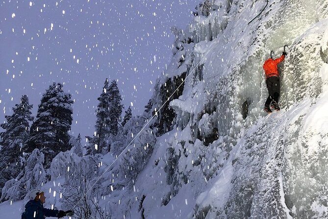 Guided Ice Climbing Activity in Pyhä - Participant Requirements