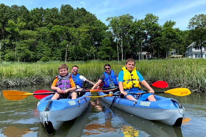 Guided Kayak Excursion Rehoboth Back Bay - Exploring the Rehoboth Back Bay