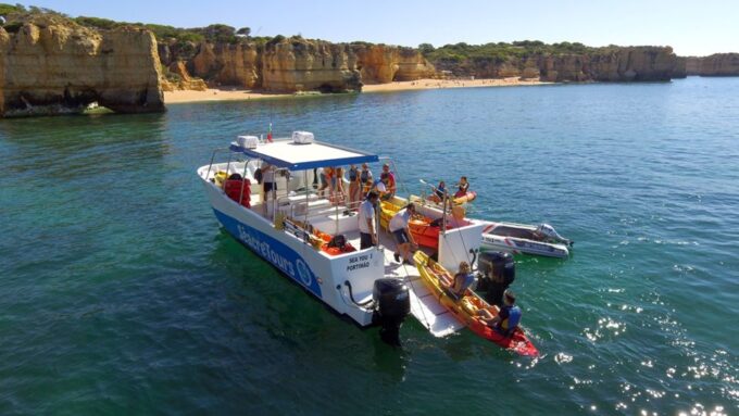Guided Kayak Tour: Exploring Benagil Caves - Getting to the Marina