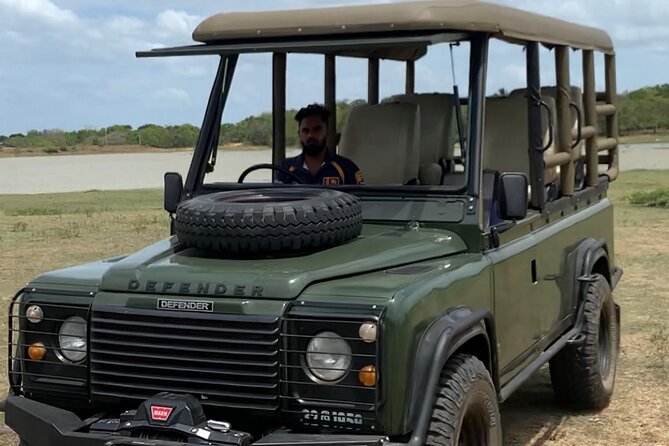 Guided Leopard Safari in Yala National Park in a Land Rover Defender - Leopard Spotting and Wildlife Encounters