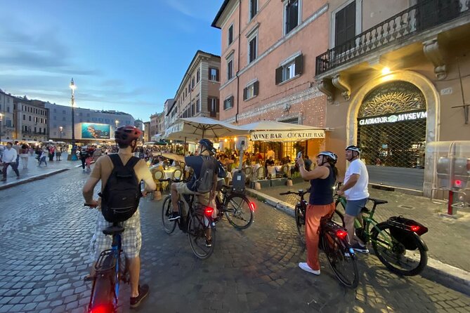 Guided Night Tour by E-Bike With Typical Gelato in Rome - Key Points