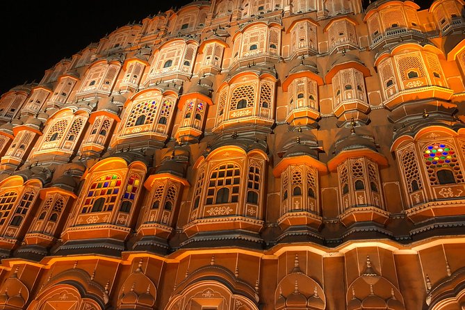 Guided Night Tour of Jaipur With Optional Street Food Tasting - Pricing and Booking Information