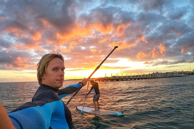 Guided Paddleboard Sunset Group All Levels Incl. Instruction - Skill Level and Fitness