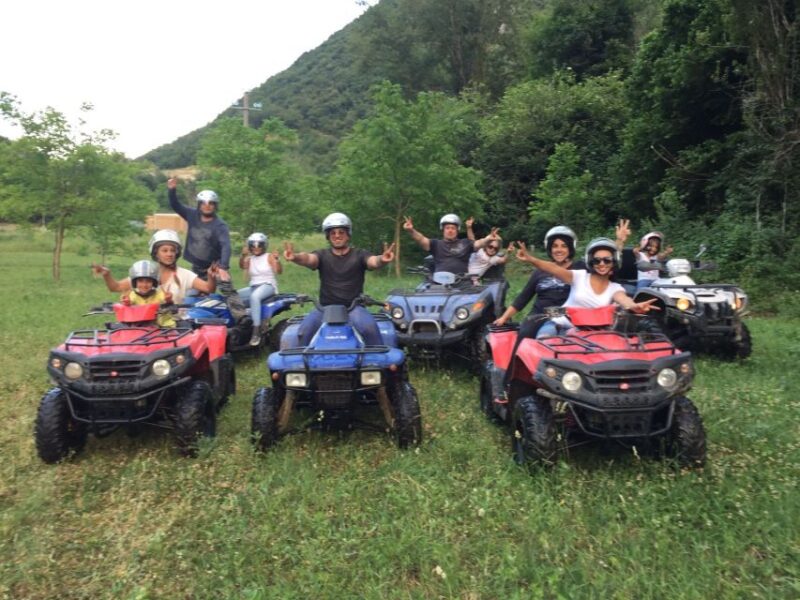 Guided Quad Tour With Aperitif in the Wood - Small Group Options