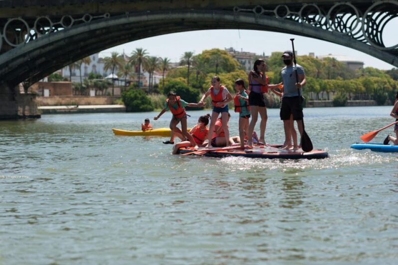 Guided Route Through the Guadalquivir in Big Paddle Surf - Key Points