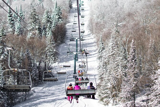Guided Skiing or Snowboarding in Quebec Enchanted Forests - Pickup Location and Guide Details