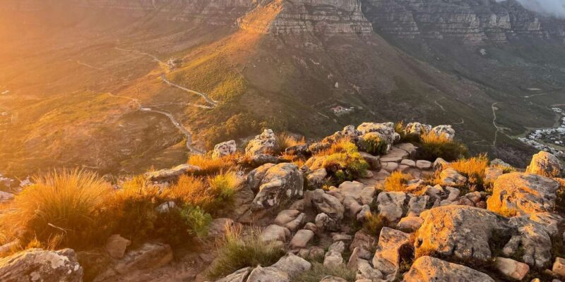 Guided Sunrise Adventurous Hike on Table Mountain, Cape Town - Pick-up and Drop-off