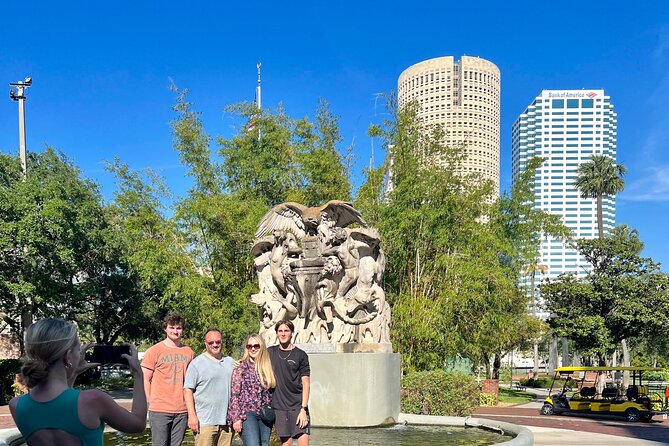 Guided Tampa Sightseeing Tour in  Street Legal Golf Cart - Meeting and Pickup Details