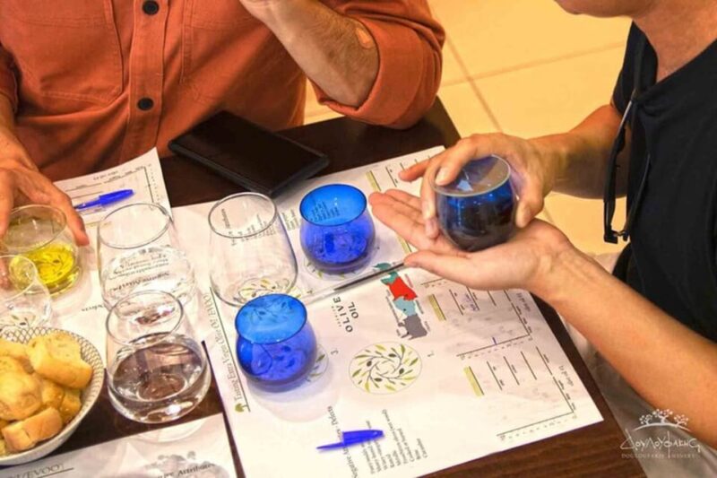 Guided Tasting of 3 Extra Virgin Olive Oils at Dafnes - Experience Highlights
