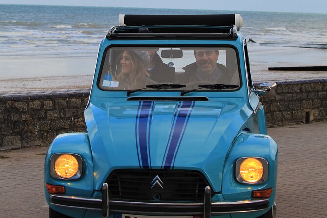 Guided Tour in an Old Convertible Car on the Côte De Nacre - Meeting and Pickup