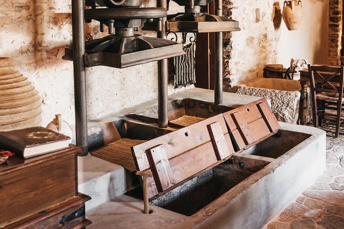 Guided Tour in Talanta Watermill & Liotrivi Historical Estate With Tasting &Meal - Memorable Experience