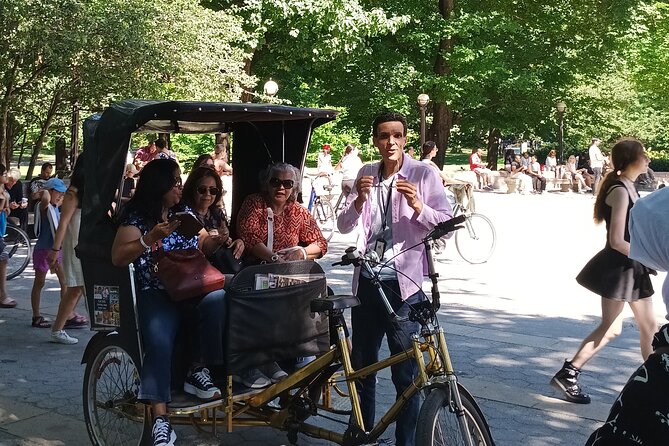 Guided Tour Inside Central Park With Pedicab - Key Points