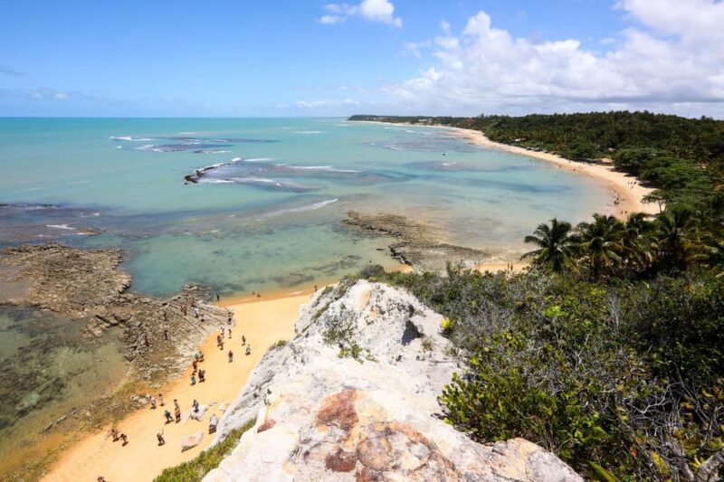 Guided Tour of Espelho Beach - Porto Seguro - Tranquil Beach Ambiance