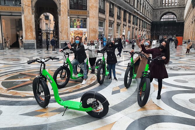 Guided Tour of Naples by Electric Scooter - Transportation and Group Size