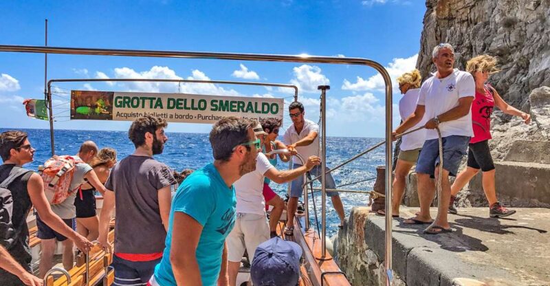 Guided Tour Positano Amalfi and Emerald Grotto - Key Points