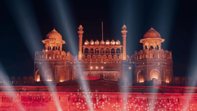 Guided Tour: Red Fort Light & Sound Show With Guide - Sound and Light Show
