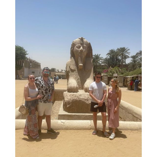 Guided Tour to Giza Pyramids, Sakkara and Memphis With Lunch - Key Points
