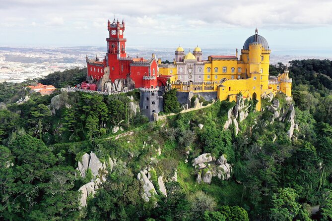 Guided Tour to Sintra, Pena, Regaleira, Cabo Da Roca and Cascais - Visiting Pena Palace and Quinta Da Regaleira