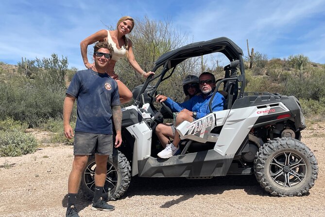 Guided UTV Sand Buggy Tour Scottsdale - 2 Person Vehicle in Sonoran Desert - Inclusions and Exclusions