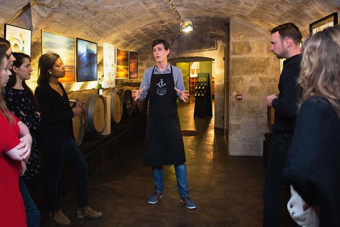 Guided Visit and Wine Tasting in a Royal Wine Cellar in Paris - Three Glasses of French Wine