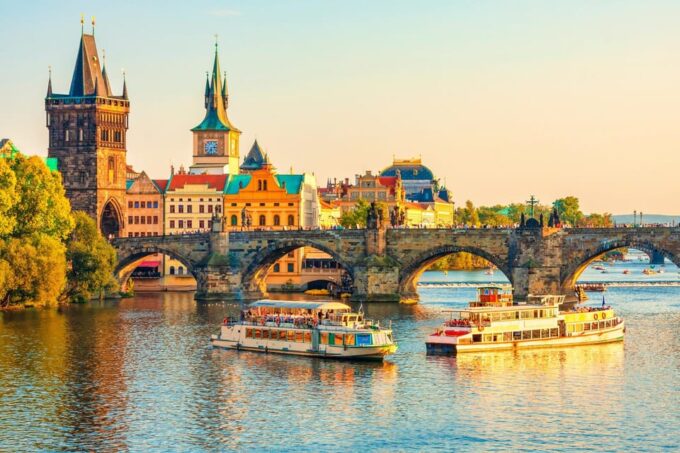 Guided Walking Tour of Prague Old Town Top 10 Attractions - Prague Castle Backdrop