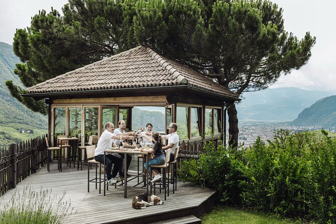 Guided Winery Tour With Tasting in Bolzano at the SKYWINE PAVILLON - South Tyrol and Tuscany Wines