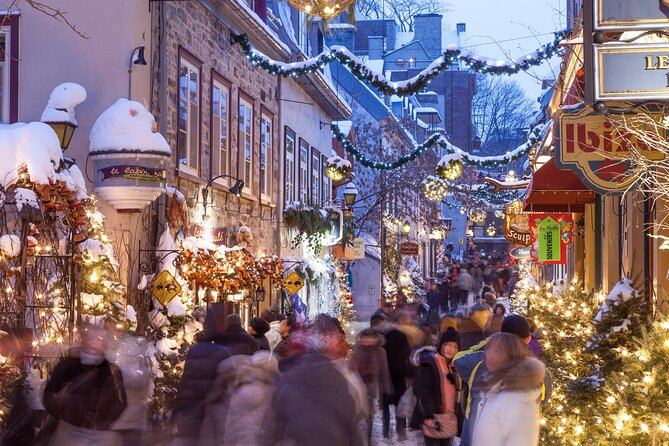 Guided Winter Walking Tour in Old Quebec City - Highlights of the Walking Route