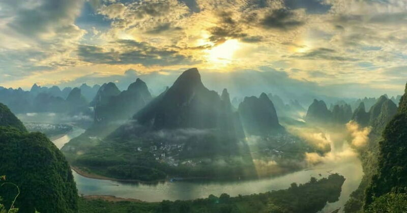 Guilin: 1-Day Cave, Xianggong Hill, Bamboo Boat & Show - Morning: A Journey into Reed Flute Cave