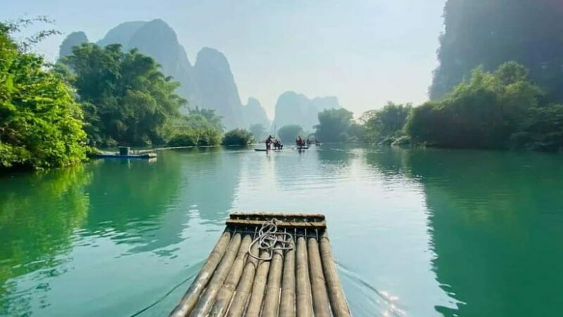 Guilin: 1-Day Cave, Xianggong Hill, Bamboo Boat & Show - Evening: The Impression Liu Sanjie Show and Return