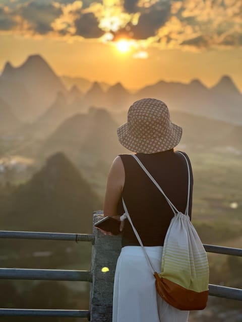 Guilin: Half Day Yangshuo Cuiping Hill Sunset Private Tour - Itinerary Details