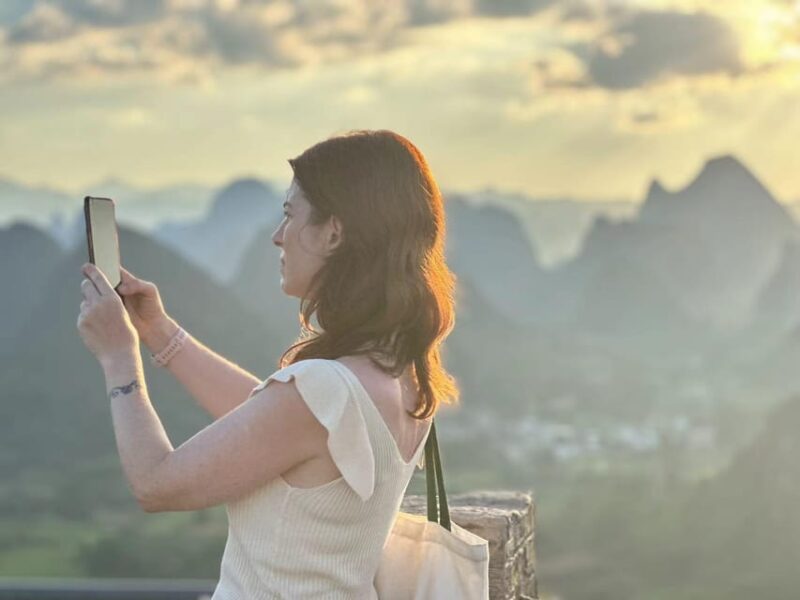 Guilin: Half Day Yangshuo Cuiping Hill Sunset Private Tour - Tour Highlights