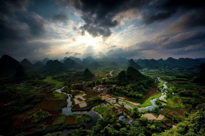 Guilin: Half Day Yangshuo Cuiping Hill Sunset Private Tour - Scenic Vistas