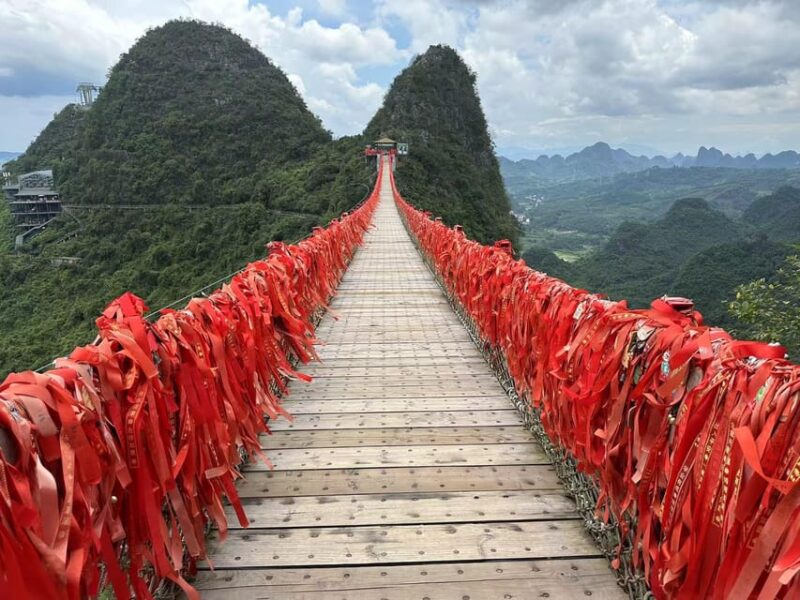 Guilin:1-Day Yangshuo Birds Eye View Mountains Private Tour - Key Points
