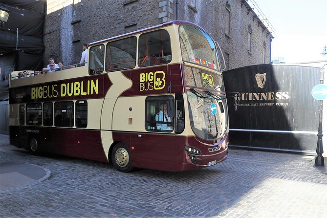 Guinness Storehouse Ticket and Big Bus Dublin Hop-on Hop-off Tour - Inclusions in the Tour Package