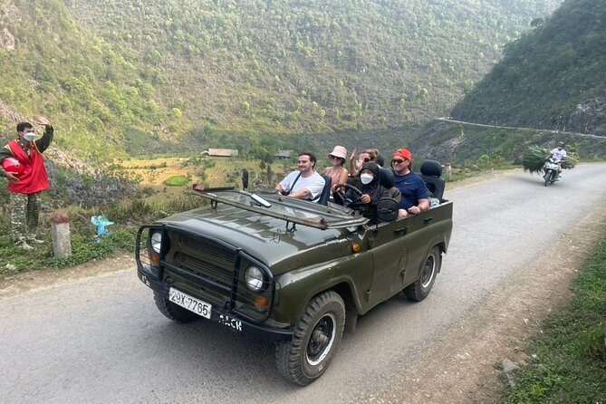 Ha Giang Army Open Air Jeep 2 Days Get off the Beanten Path - Pickup Information